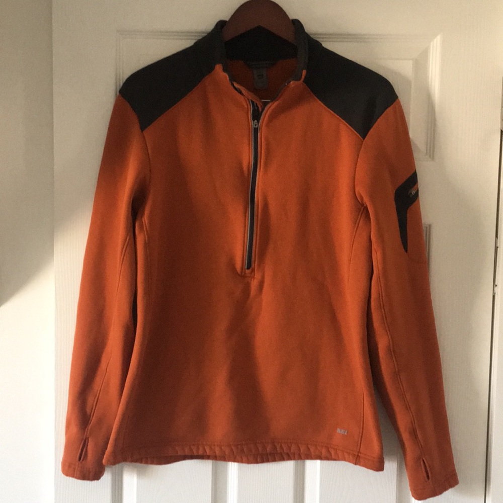 Men’s REI orange pullover